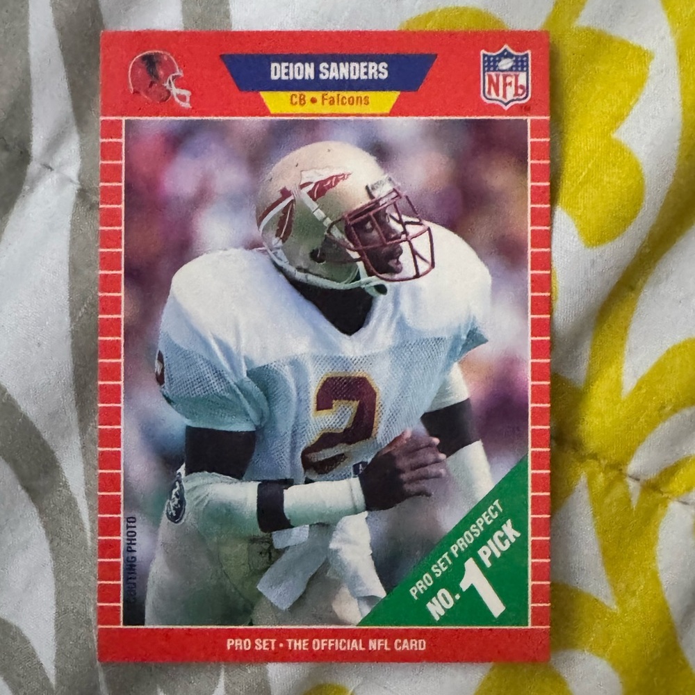 Deion Sanders Florida State card